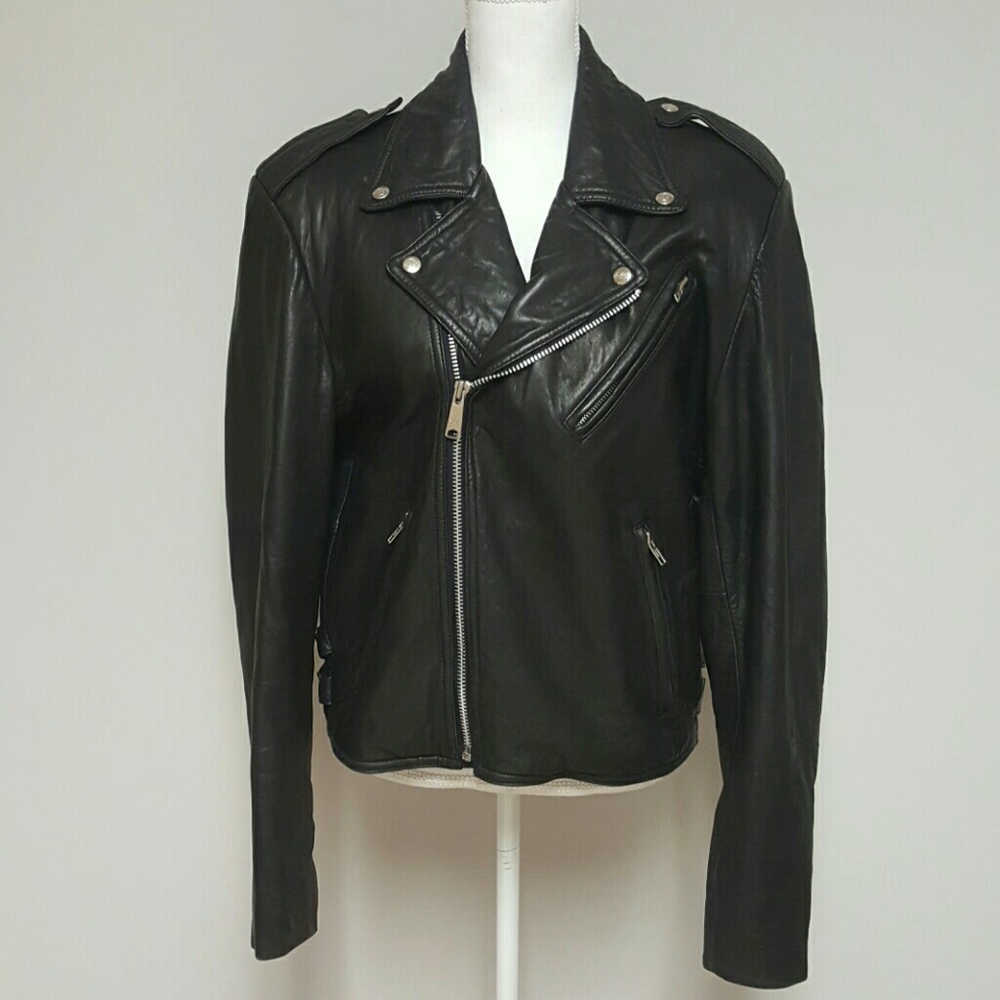 Women's "Hard Rock Cafe Atlanta" soft leather coat
